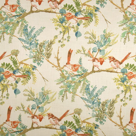 Round Robin Multi by Carole Fabric Muse 100% Cotton India  25 3/4" V, 27 1/4" H HD 55.25"  - Fabric Carolina -