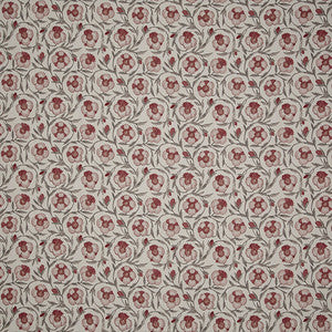 Playing Field Woodrose by Carole Fabric