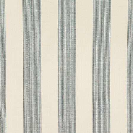 Relaxed Stripe Ocean by Carole Fabric Dewdrop 57% Cotton, 35% Polyester, 8% Linen India 12,000 WYZENBEEK DOUBLE RUBS 7" H 55"  - Fabric Carolina -