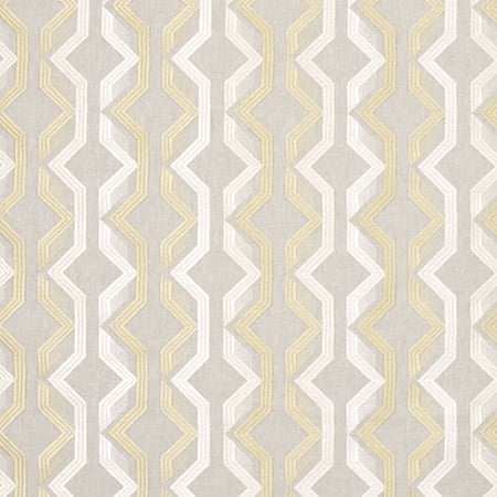 Over The Wall Cornsilk by Carole Fabric Wallflower Base: 72% Poly, 28% Cotton. Embr 100% Poly INDIA 30,000 Wyzenbeek Double Rubs 4 1/2" V, 10 5/8" H 54"  - Fabric Carolina -