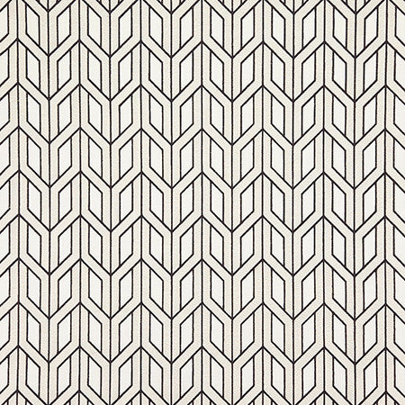 Cautious Chocolate by Carole Fabric Shape Shifter Base: 52% Poly, 48% Cotton Embr: 100% Cotton India  3 1/8" V, 4 1/2" H 54"  - Fabric Carolina -