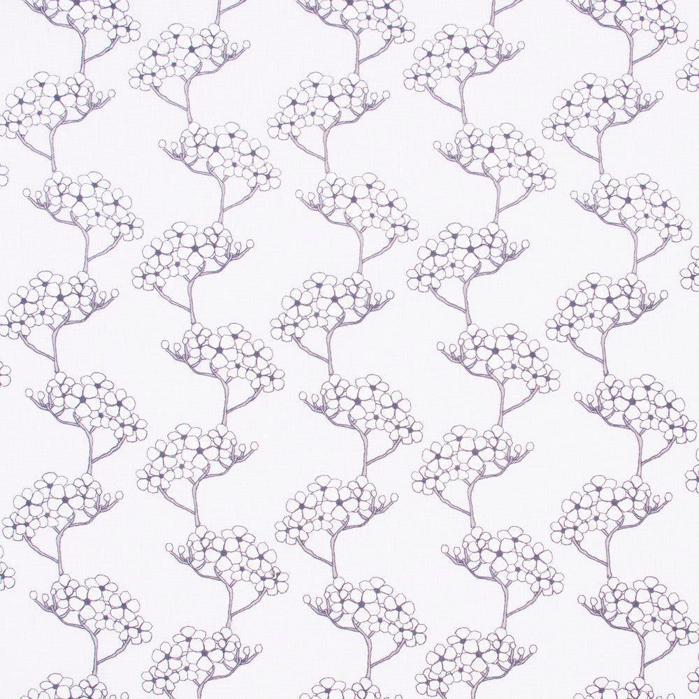 Beautiful Moments Snow by Carole Fabric White Smoke 70% Polyester, 30% Cotton India N/A Horizontal: 11.75 and Vertical: 9.5 51.5 - Fabric Carolina -