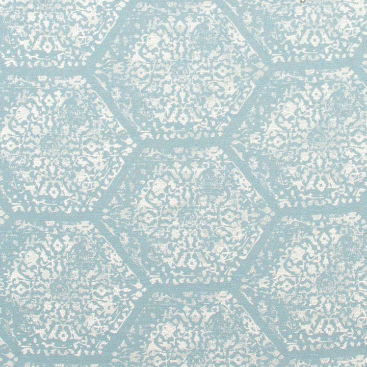 Royal Seal Cyan by Carole Fabric Blue Forest 100% Polyester Turkey N/A Horizontal: 14 and Vertical: 775 54 - Fabric Carolina -