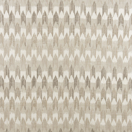 Arrow Trail Cashew by Carole Fabric Well-Traveled 36% Polyester, 26% Cotton, 22% Viscose, 16% Linen China 30,000 Wyzenbeek Double Rubs </p><p>Repeat: 13 1/2" V, 13 1/2" H 55" - Fabric Carolina -