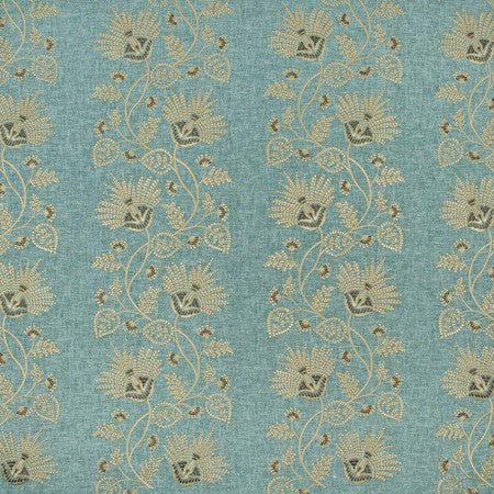 Love & Respect Cerulean by Carole Fabric Blue Forest 52% Polyester, 48% Cotton India N/A </p><p>Repeat: 12 1/2" V, 12 1/2" H 51" - Fabric Carolina -