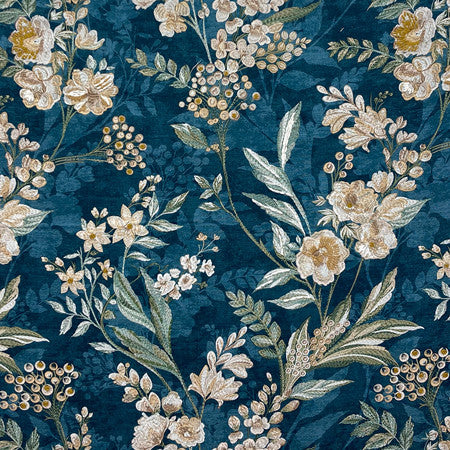<p>Embrace Nature Navy by Carole Fabric</p><p><strong>Required Minimum Quantity Purchase: 2 yards</strong></p><p>Book: Moodscapes</p><p>Content: Base: 100% Cotton Embr: 90% Cotton, 10% Acrylic</p><p>Origin: </p><p>Performance: N/A</p><p>Repeat: 33" V, 27" H</p><p>Width: 54*"</p>