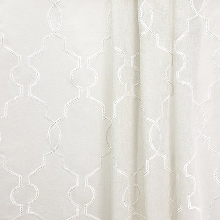<p>Quiet Spot Ivory by Carole Fabric</p><p><strong>Required Minimum Quantity Purchase: 2 yards</strong></p><p>Book: Sheer Delight</p><p>Content: Base: 88% Polyester, 12% Cotton Embr: 100% Polyester</p><p>Origin: </p><p>Performance: N/A</p><p>Repeat: 12 3/4" V, 6 1/2" H</p><p>Width: 51*"</p>