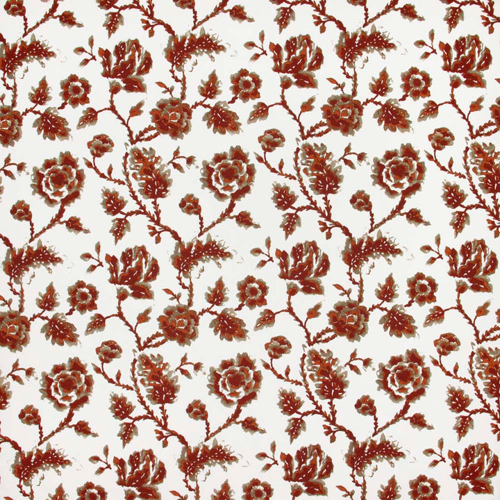 Desert Rose Russet by Carole Fabric Golden Sunrise 100% Cotton India Passes 29,000 Circular Rubs Martindale Horizontal: 18 and Vertical: 18 54 - Fabric Carolina -