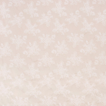 Big Dreams Petal by Carole Fabric COCONUT CREAM 70% Cotton, 30% Polyester China Passes 15,000 Double Rubs Wyzenbeek Horizontal: 12" and Vertical: 22 1/2" 54" - Fabric Carolina -