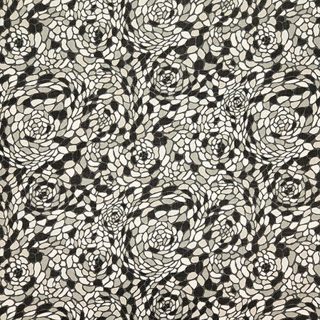 Collect Them All Granite by Carole Fabric Earth & Stone 100% Cotton-Soil Repellent Pakistan 50,000 WYZENBEEK DOUBLE RUBS 24 3/4" V, 13 1/4" H HD 54.25"  - Fabric Carolina -