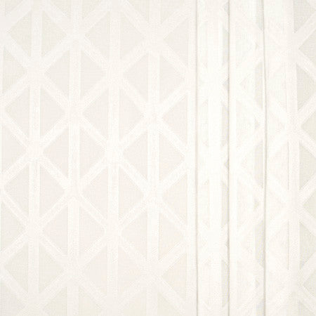 Crossover Ivory by Carole Designer Fabric Sheer Marvel 100% Polyester TURKEY N/A </p><p>Repeat: 7 1/2" V, 7 5/8" H 126" - Swanky Fabrics -