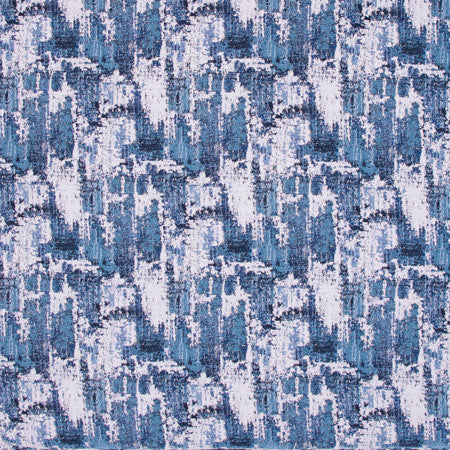 Race Ahead Marine by Carole Fabric Skyscraper 100% Polyester China Passes 55,000 Double Rubs Wyzenbeek 16 1/4" V, 14 1/2" H 56"  - Fabric Carolina -