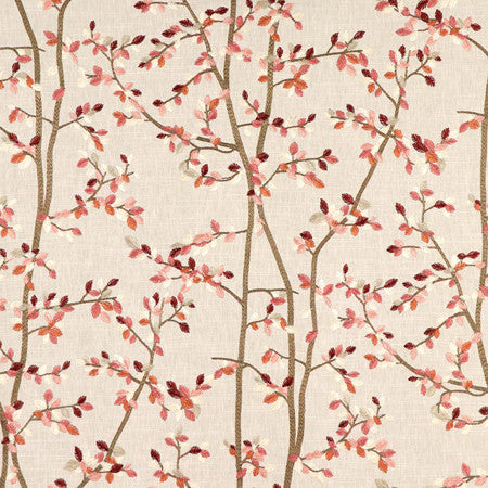 <p>Through The Trees Blush by Carole Fabric</p><p><strong>Required Minimum Quantity Purchase: 2 yards</strong></p><p>Book: Forget Me Knot</p><p>Content: Base: 69% Cotton, 31% Polyester Embr: 100% Rayon</p><p>Origin: </p><p>Performance: 15,000 Wyzenbeek Double Rubs</p><p>Repeat: 25" V, 12 1/2" H HD</p><p>Width: 50*"</p>