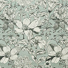 Beautiful Place Mineral by Carole Fabric Manchester 86% Polyester, 14% Cotton India  19 1/2" V, 13 3/4" H 55 1/2""  - Fabric Carolina -