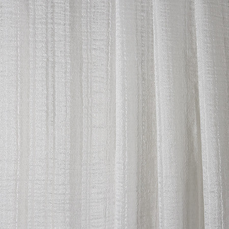 On A Whim Cotton by Carole Designer Fabric Sheer Philosophy 100% Polyester Turkey 8 1/2" H 118" - Swanky Fabrics -