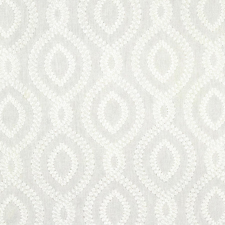 Historic District Coconut by Carole Fabric Earthbound Base: 68% Polyester, 21% Linen, 11% Cotton Embr: 100% Polyester 51,000 Wyzenbeek Double Rubs 6 1/4" V, 3 1/4" H HD 54" - Fabric Carolina -