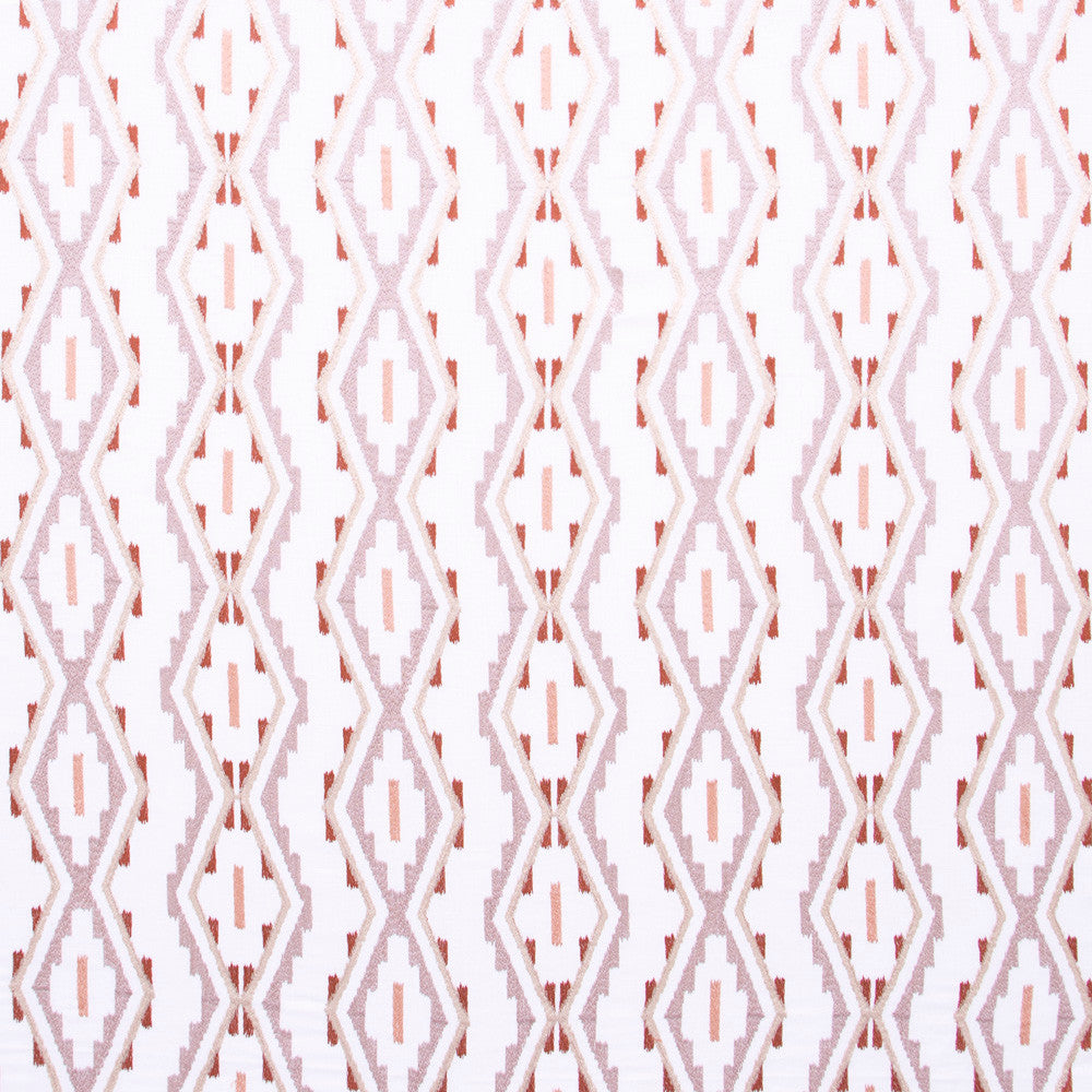 Parting Class Rose Quartz by Carole Fabric Azalea 51% Linen, 49% Cotton India N/A Horizontal: 8.5 and Vertical: 6 50 - Fabric Carolina -