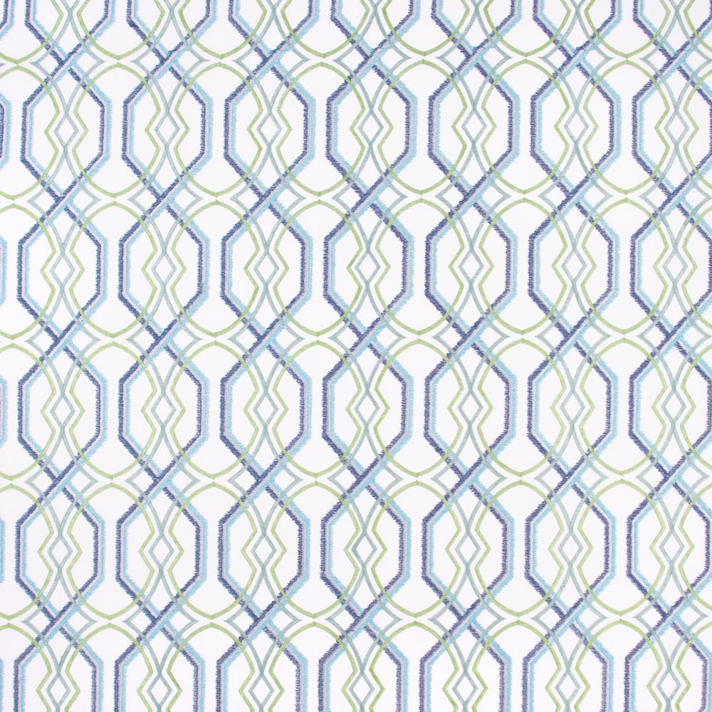 Rivers Connect Aegean by Carole Fabric Vibrance 63% Cotton, 31% Viscose, 6% Spun Polyester- Softened India N/A Horizontal: 575 and Vertical: 155 52 - Fabric Carolina -