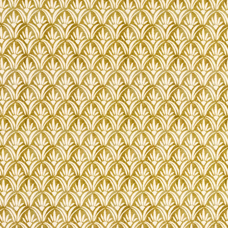 Dont Look Gold by Carole Fabric Serene Green 85% Cotton, 15% Linen N/A 2 5/8" V, 1 3/8" H 55" - Fabric Carolina -