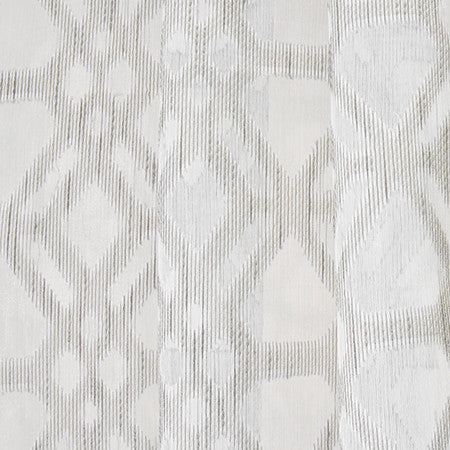 Best Way Smoke by Carole Designer Fabric Sheer Luxury 100% Polyester-Weighted Hem INDIA 6 5/8" V, 4 1/8" H 116" - Swanky Fabrics -