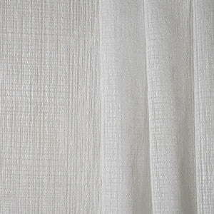 Slender Lines White by Carole Fabric