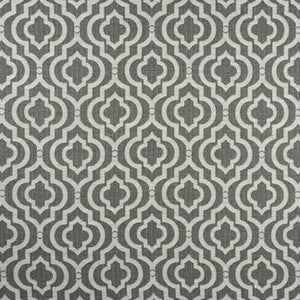 Geo Echo Coal by Carole Fabric