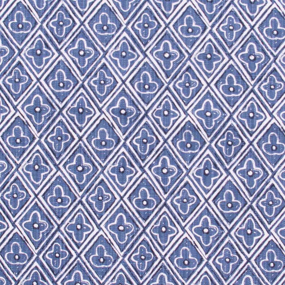 Sunny Outlook Cobalt by Carole Fabric Wintermint 85% Cotton, 15% Linen USA 24,000 Wyzenbeek Double Rubs Horizontal: 4.5 and Vertical: 6.375 54 - Fabric Carolina -
