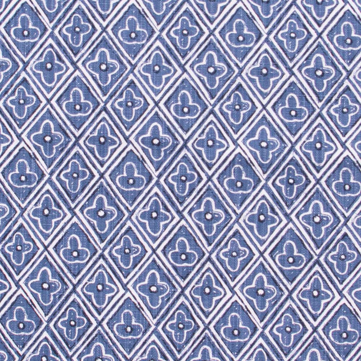 Sunny Outlook Cobalt by Carole Fabric Wintermint 85% Cotton, 15% Linen USA 24,000 Wyzenbeek Double Rubs Horizontal: 4.5 and Vertical: 6.375 54 - Fabric Carolina -