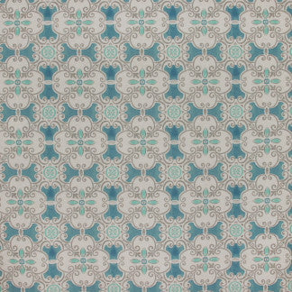Rare Invitation Fountain by Carole Fabric Color Play 84% Cotton, 8% Linen, 8% Rayon USA Passes 35,000 Double Rubs Wyzenbeek </p><p>Repeat: 9" V, 9" H 54" - Fabric Carolina -