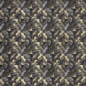 Moving On Up Noir by Carole Fabric