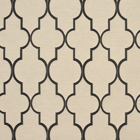 By Grace Black by Carole Fabric State Of The Art 53% Polyester, 47% Cotton TURKEY  13" V, 14" H 59"  - Fabric Carolina -