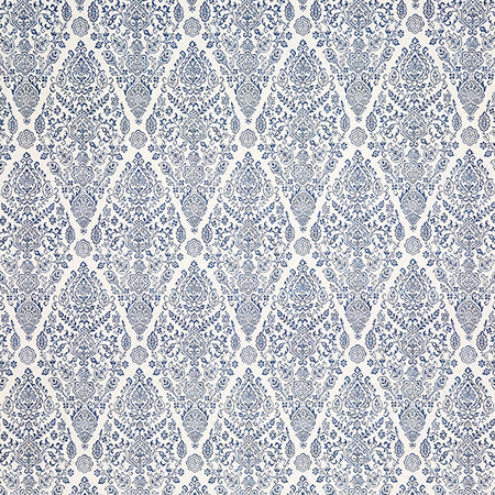 Pride Ourselves Denim by Carole Fabric Hidden Treasure 100% Cotton Spain  9" V, 9" H HD 54"  - Fabric Carolina -