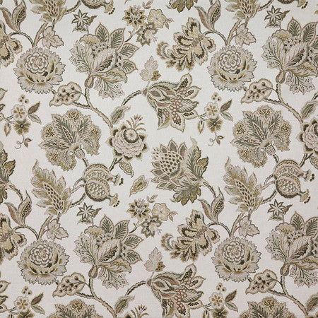 Allied Sage by Carole Fabric Misty Glen 55% Linen, 45% Cotton Spain  27" V, 27" H 54""  - Fabric Carolina -