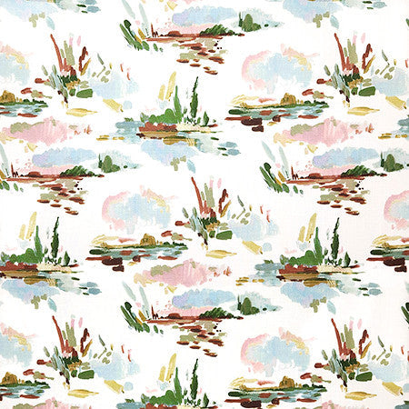 Palette Play Woodland by Carole Designer Fabric Hidden Treasure 100% Cotton Spain 27" V, 13 1/2" H HD 54" - Swanky Fabrics -