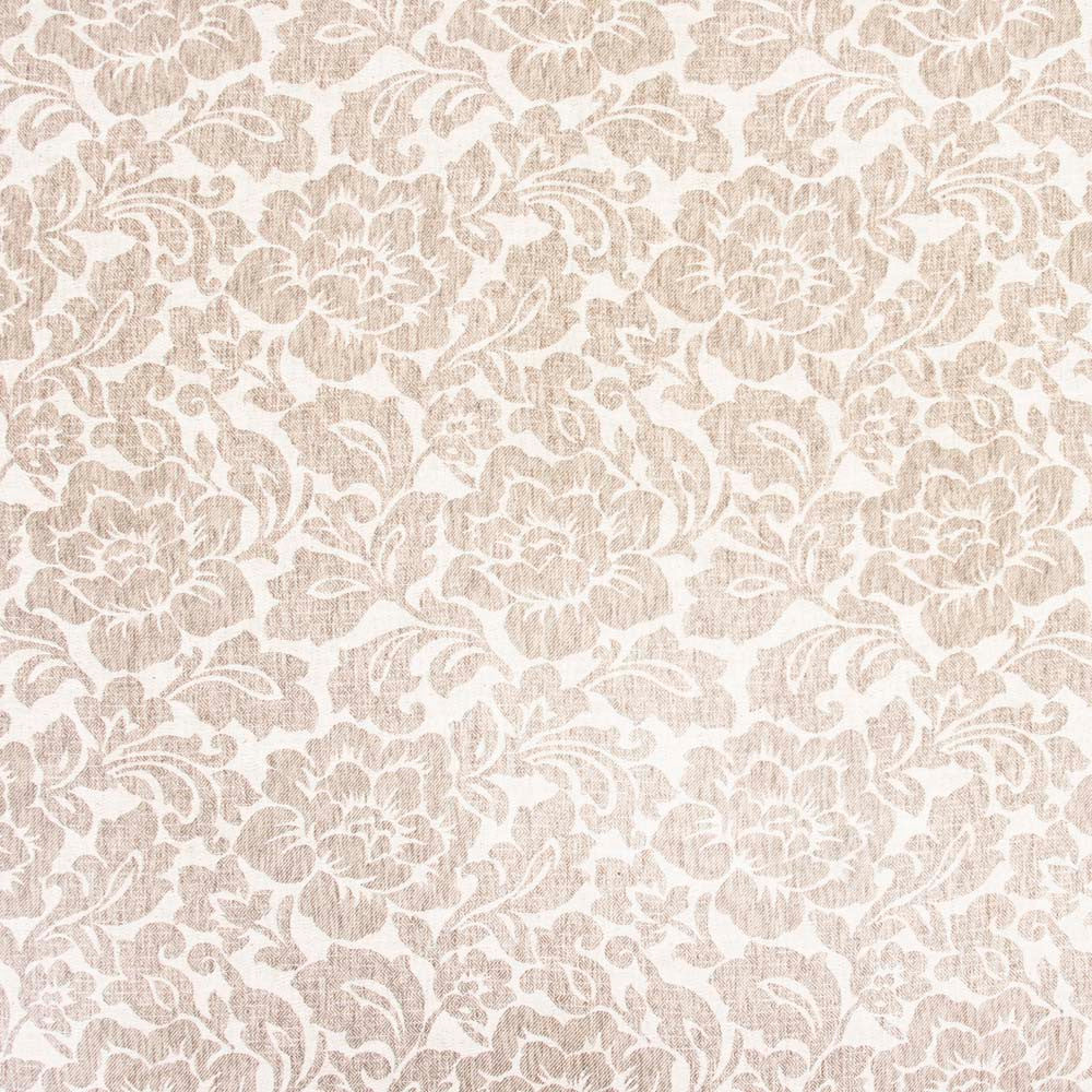 Marchwood Linen by Carole Fabric Ash Oak 91% Polyester, 6% Cotton, 3% Linen India 18,000 Wyzenbeek Double Rubs Horizontal: 13.625 and Vertical: 18.75 54 - Fabric Carolina -