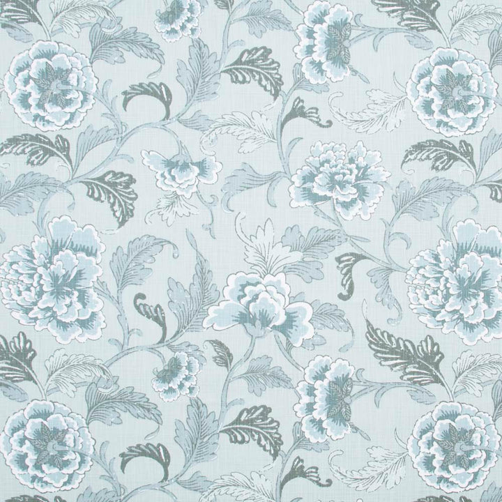 Garden Mews Mist by Carole Fabric Pink Jade 54% Cotton, 46% Polyester China 15,000 Wyzenbeek Double Rubs Horizontal: 27.5 and Vertical: 24.5 54 - Fabric Carolina -