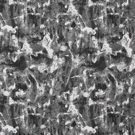 New Places Ebony by Carole Designer Fabric State Of The Art 100% Polyester CHINA 18" V, 14 5/8" H 55" - Swanky Fabrics -