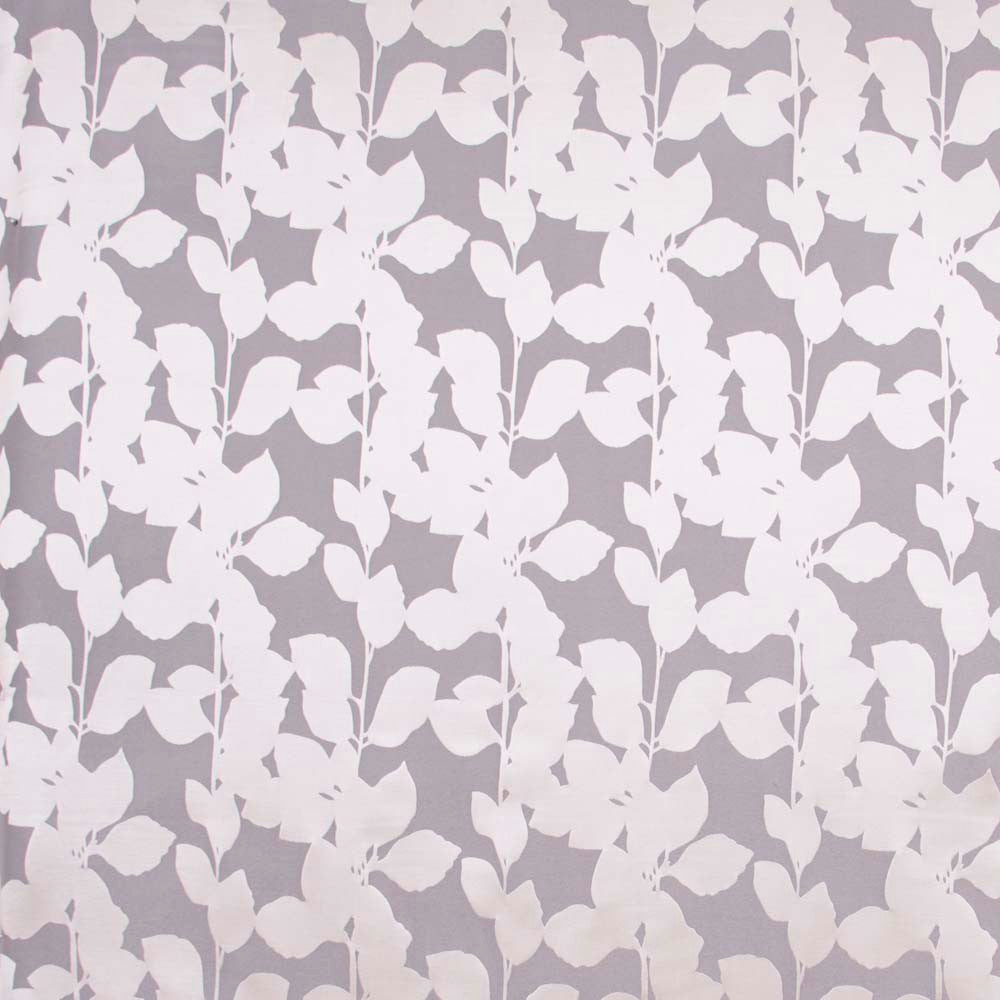 Petal Trail Flint by Carole Fabric Ash Oak 35% Polyester, 34% Viscose, 31% Cotton India N/A Horizontal: 9 and Vertical: 20.375 54 - Fabric Carolina -