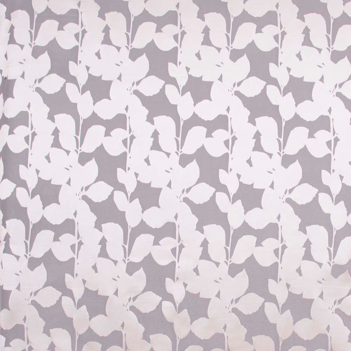 Petal Trail Flint by Carole Fabric Ash Oak 35% Polyester, 34% Viscose, 31% Cotton India N/A Horizontal: 9 and Vertical: 20.375 54 - Fabric Carolina -