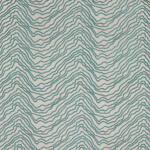Time Traveller Aqua by Carole Fabric