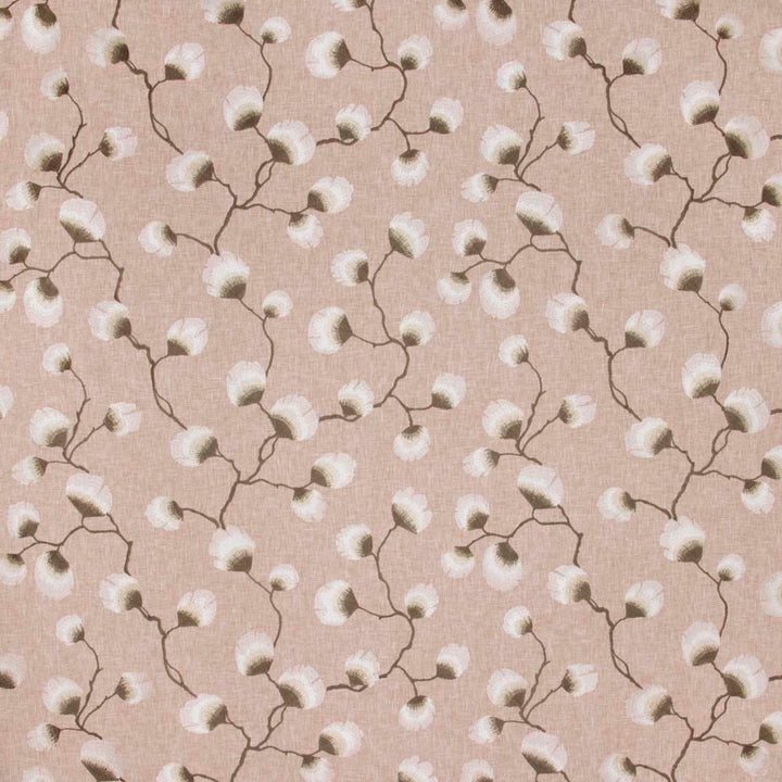 Petal Leaf Blush by Carole Fabric Sandalwood 50% Polyester, 50% Cotton India N/A Horizontal: 2525 and Vertical: 15375 51 - Fabric Carolina -