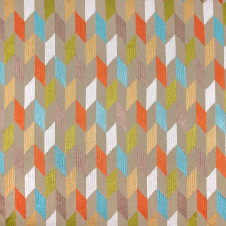 Talking Points Fiesta by Carole Designer Fabric VIBRANCE 100% Cotton India N/A 15 3/8" V, 10 1/4" H 52" - Swanky Fabrics -