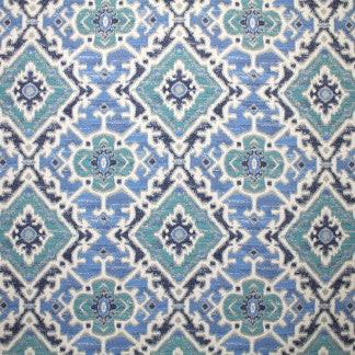 Corden Ocean by Carole Fabric Festive Flair 100% Polyester China N/A </p><p>Repeat: 14" V, 15" H 57" - Fabric Carolina -