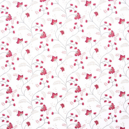 Until You Bouquet by Carole Fabric Azalea 52% Cotton, 48% Polyester India Passes 30,000 Double Rubs Wyzenbeek Horizontal: 17 1/4" and Vertical: 9 1/8" V 52" - Fabric Carolina -