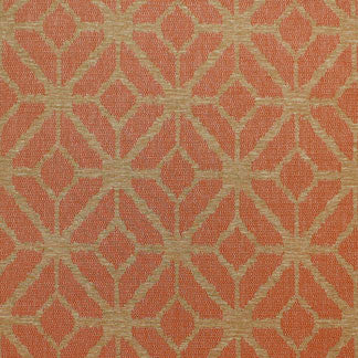 Interconnected Coral by Carole Fabric Love Affair 79% POLYESTER, 21% COTTON INDIA Passes 40,000 Double Rubs Wyzenbeek Horizontal: 7" and Vertical: 9" 54" - Fabric Carolina -