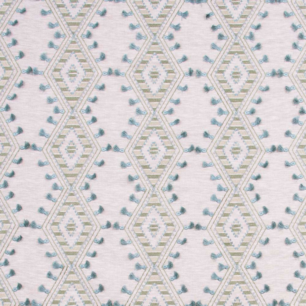 World Travels Greenery by Carole Fabric Pink Jade 71% Polyester, 29% Cotton India 25,000 Wyzenbeek Double Rubs Horizontal: 6.5 and Vertical: 6.25 52 - Fabric Carolina -