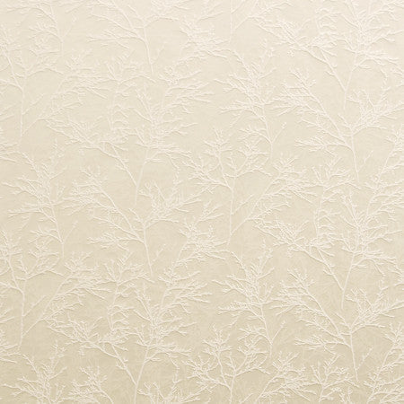 Bare Trees Ivory by Carole Designer Fabric Marble & Brass 68% Polyester, 32% Viscose Turkey 13 3/4" V, 27 1/2" H 59" - Swanky Fabrics -