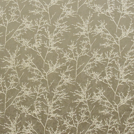 Bare Trees Thistle by Carole Designer Fabric Marble & Brass 68% Polyester, 32% Viscose Turkey 20,000 Martindale Circular Rubs 13 3/4" V, 27 1/2" H 59" - Swanky Fabrics -