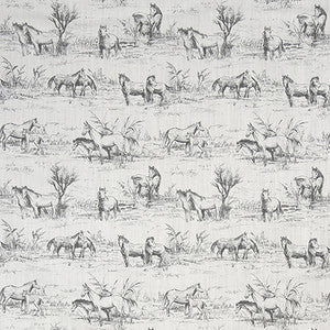 Horse Around Ink by Carole Fabric