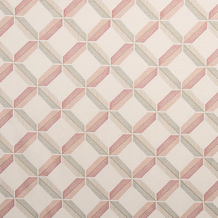 On Many Levels Spring by Carole Designer Fabric From The Heart 73% Cotton, 27% Polyester India 30,000 Wyzenbeek Double Rubs 6 3/8" V, 6 3/4" H 54" - Swanky Fabrics -